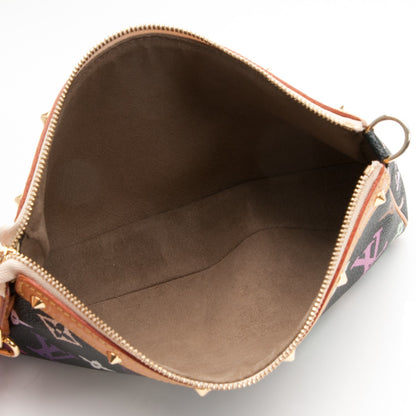 Louis Vuitton Monogram Multicolor Pochette Accessories Black 5 of 8