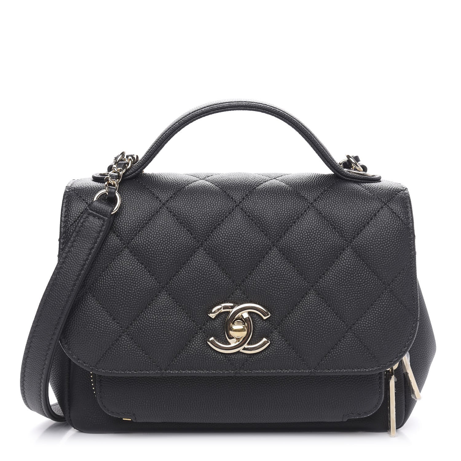 Chanel Caviar Quilted Mini Business Affinity Flap Black 1 of 12