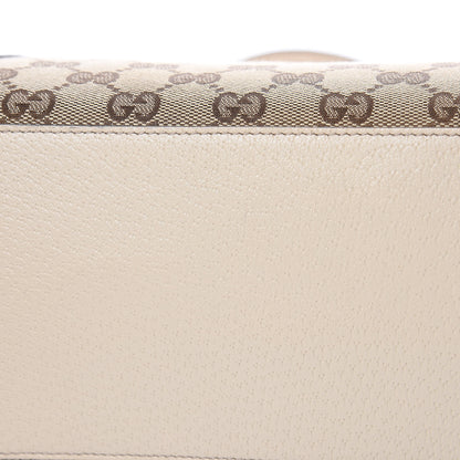 Gucci Monogram Abbey Medium Tote Off White 9 of 14