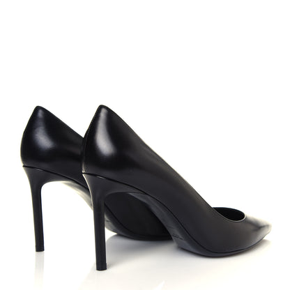 Saint Laurent Kitten Heel Pumps 39 Black 4 of 7