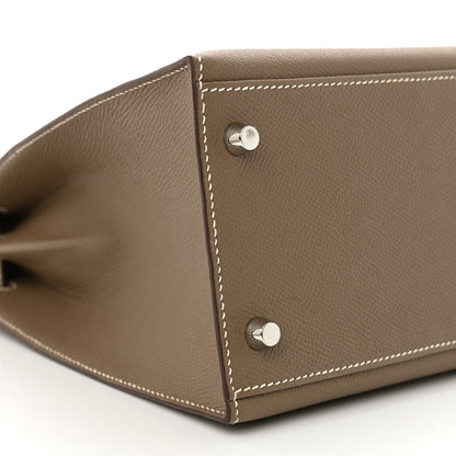 Hermes Epsom Kelly Sellier 32 Etoupe 9 of 10