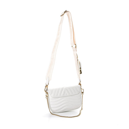 Louis Vuitton Calfskin New Wave Multi Pochette Snow 2 of 11