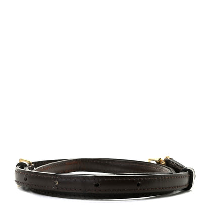 Louis Vuitton Calfskin 16mm Adjustable Shoulder Strap Brown 2 of 5