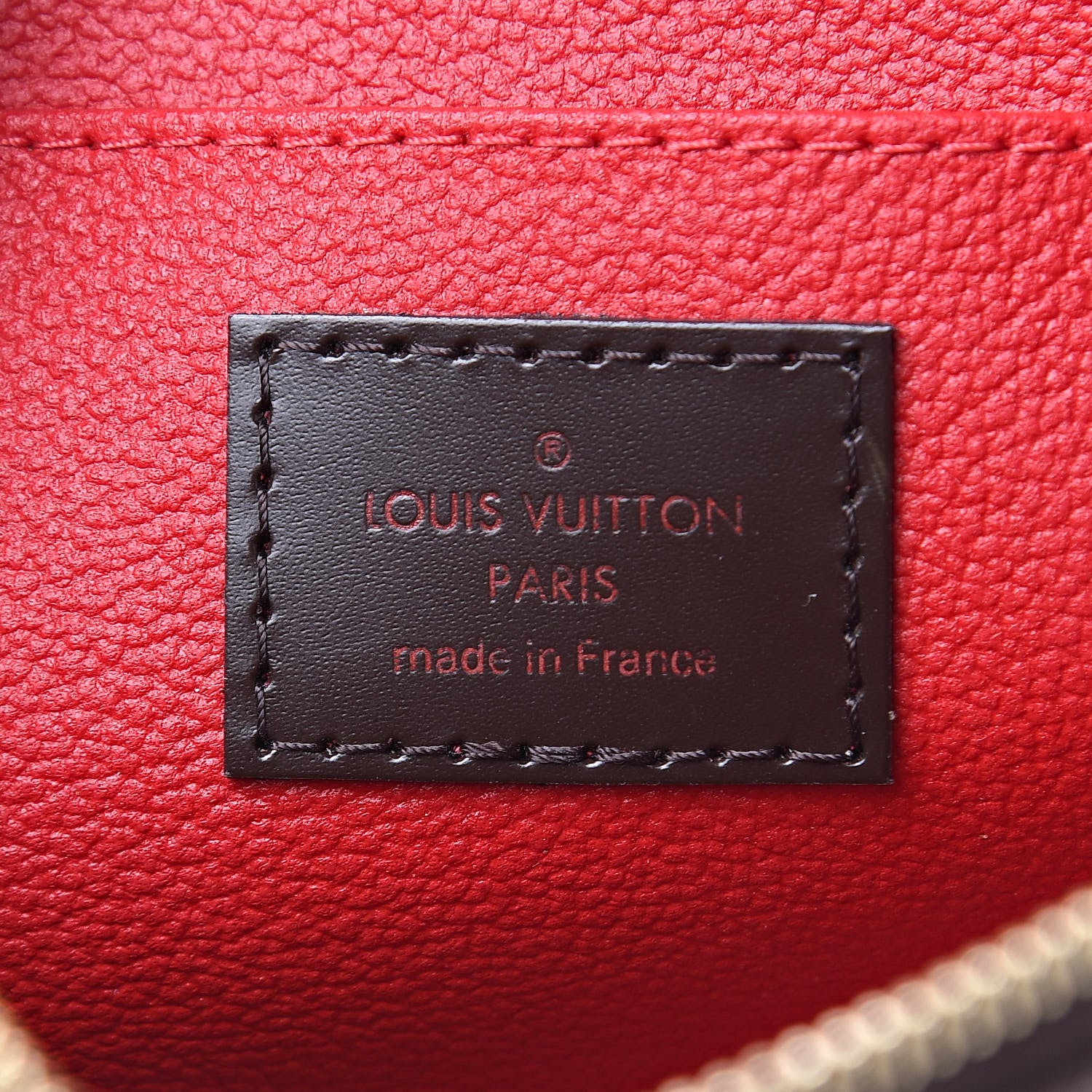 Louis Vuitton Damier Ebene Cosmetic Pouch 6 of 9