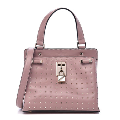 Valentino Garavani Calfskin Studded Small Joylock Satchel Lipstick 1 of 16