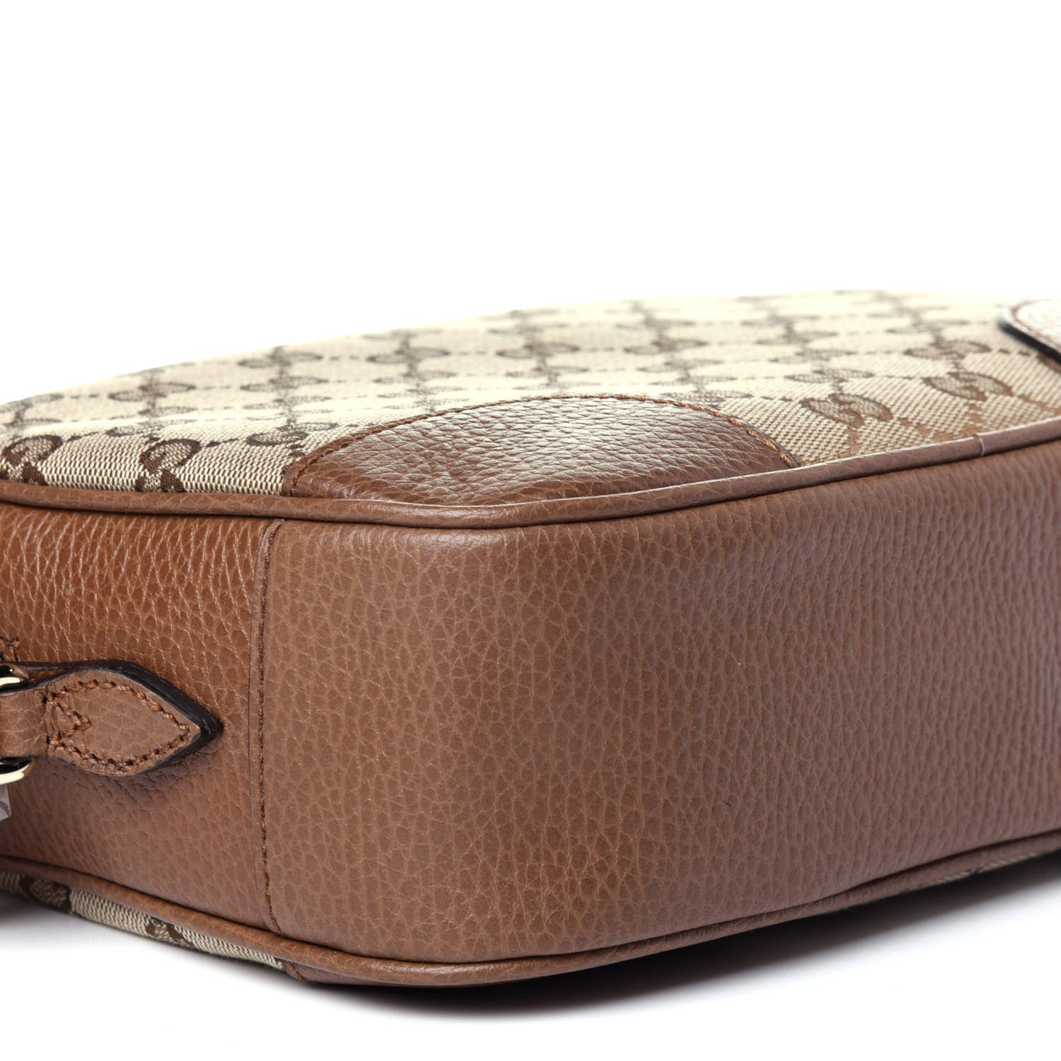 Gucci Monogram Mini Bree Messenger Bag Beige Tabacco 8 of 11