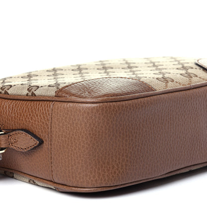 Gucci Monogram Mini Bree Messenger Bag Beige Tabacco 8 of 11