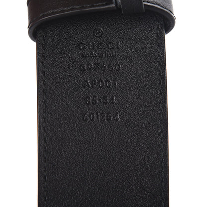 Gucci Calfskin Double G 40mm Belt 85 34 Black 4 of 6