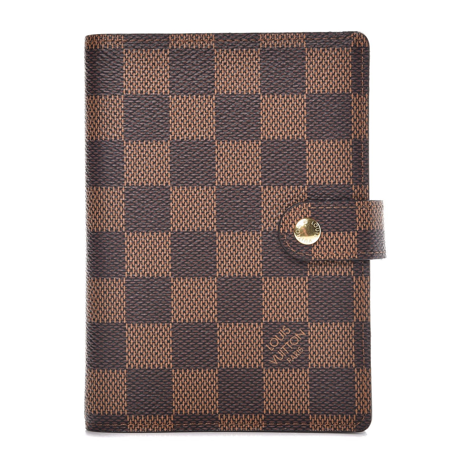 Damier Ebene Small Ring Agenda Cover