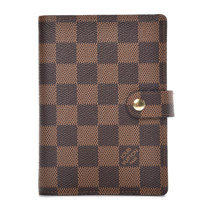 Louis Vuitton Damier Ebene Small Ring Agenda Cover 1 of 5