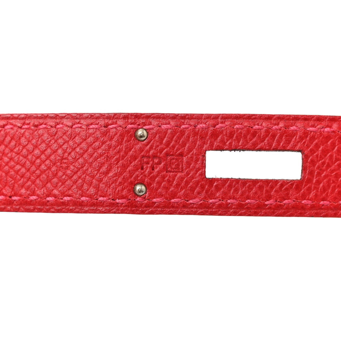 Epsom Birkin 35 Rouge Casaque