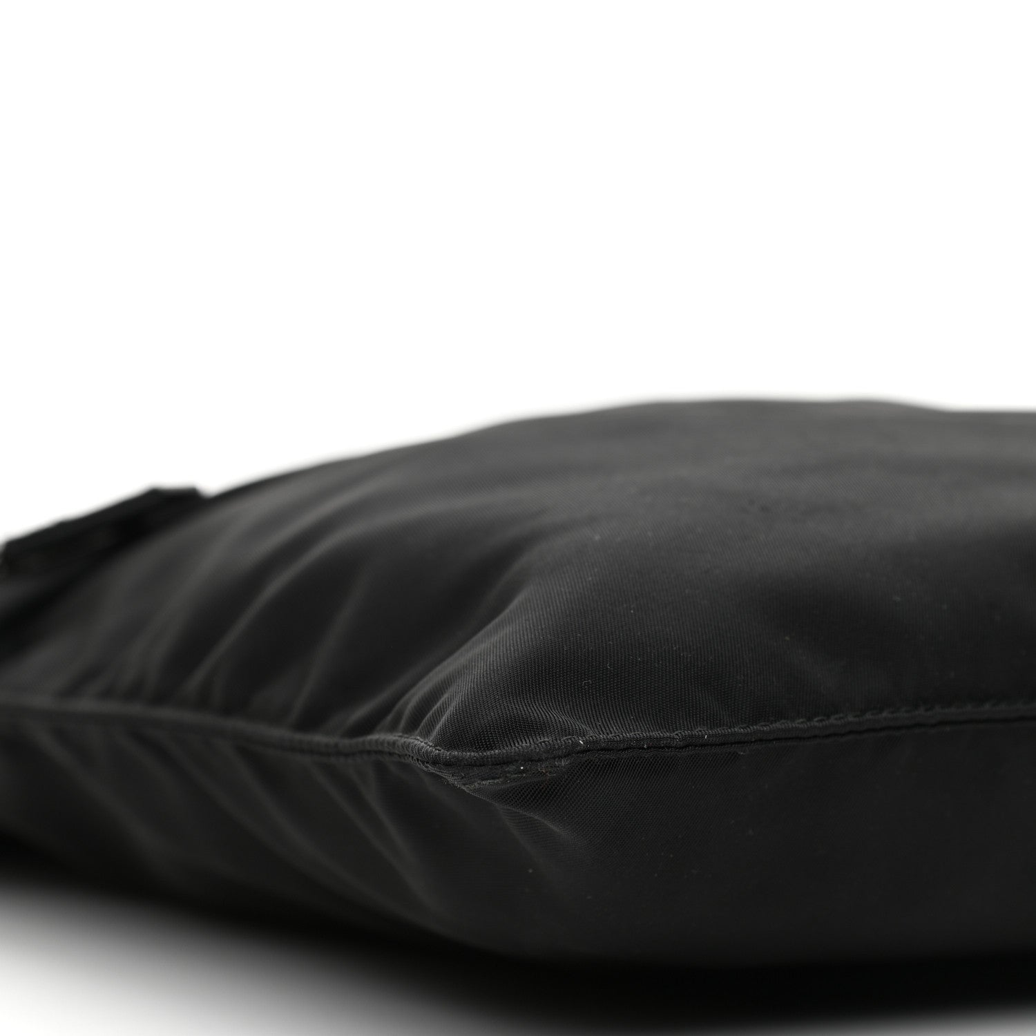 Prada Nylon Vela Flat Messenger Bag Black 9 of 10