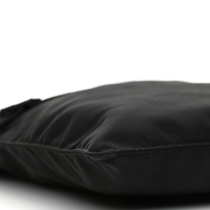 Prada Nylon Vela Flat Messenger Bag Black 9 of 10