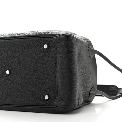 Hermes Taurillon Clemence Lindy 34 Black 10 of 10