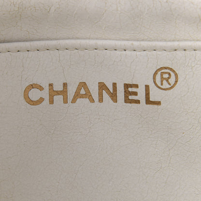 Chanel Caviar Quilted Shopper Tote White 8 of 10