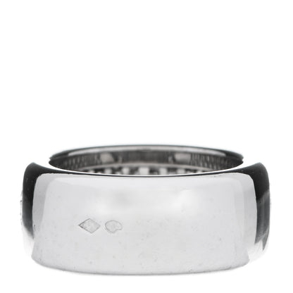 Cartier 18K White Gold Diamond 5 Row Half Paved Band Ring 50 5.25 3 of 4