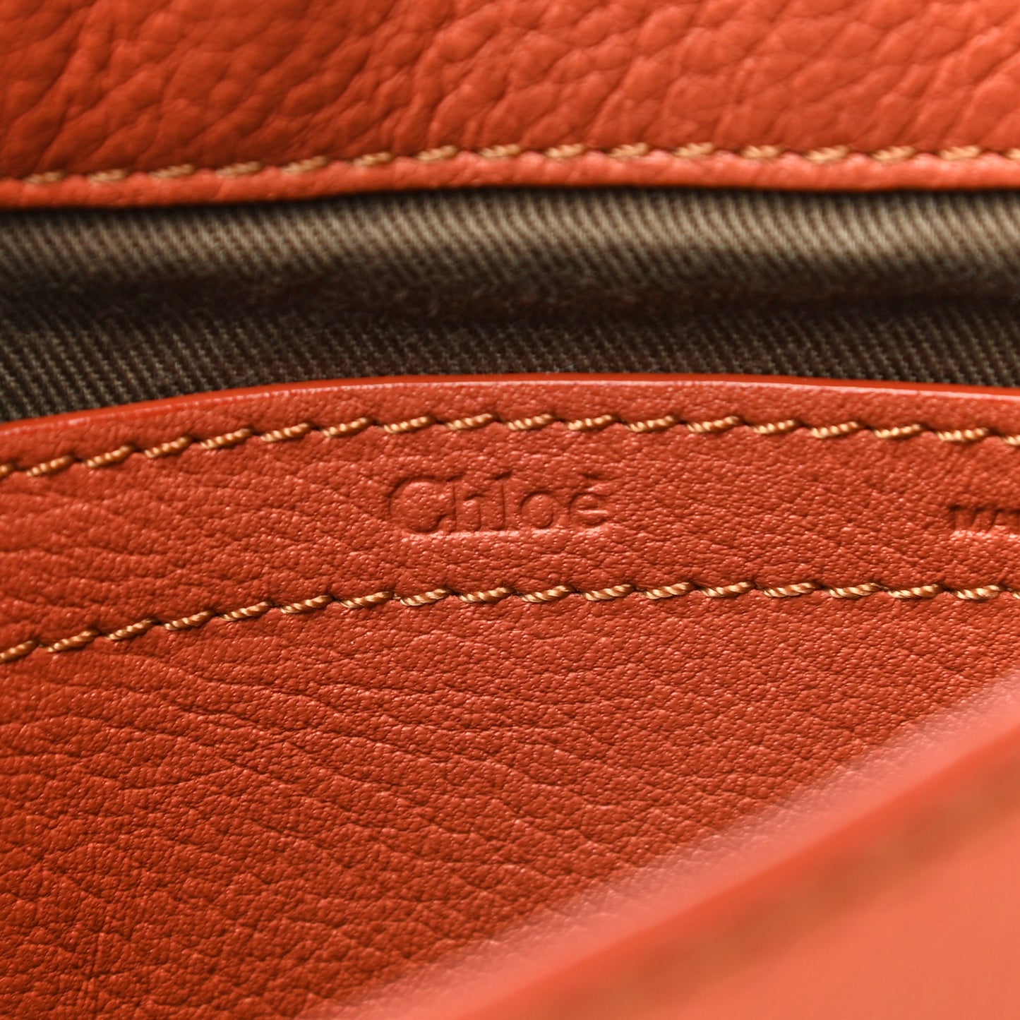 Calfskin Mini Marcie Round Crossbody Bag Whiskey