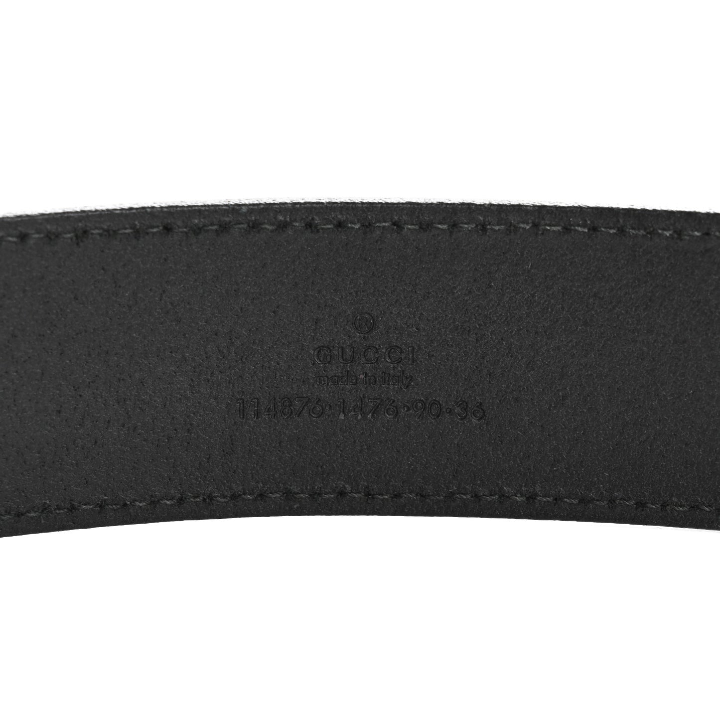 Calfskin Interlocking G 40mm Belt 90 36 Black