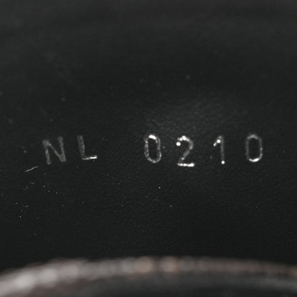 Louis Vuitton Calfskin Monogram Wonderland Flat Ranger Boots 39 Black 8 of 21