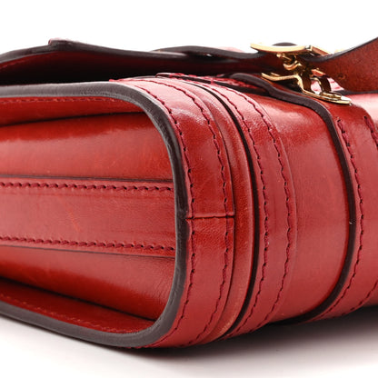 Burberry Bridle Calfskin Doyle Crossbody Red 10 of 12