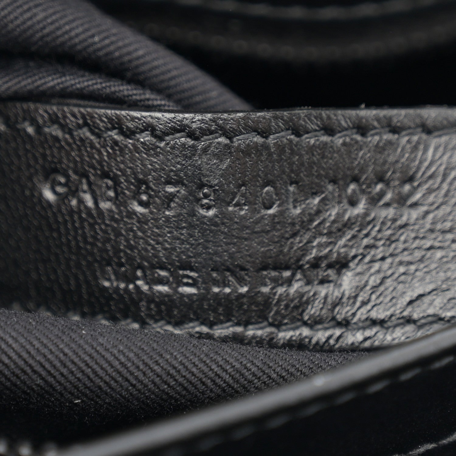 Saint Laurent Calfskin Y Quilted Monogram Monochrome Toy Loulou Crossbody Bag Black 7 of 11