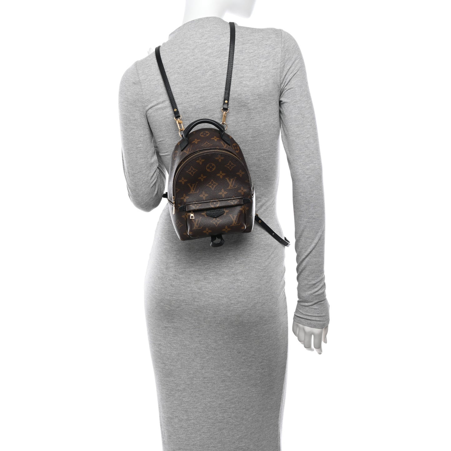 LOUIS VUITTON Monogram Palm Springs Backpack Mini