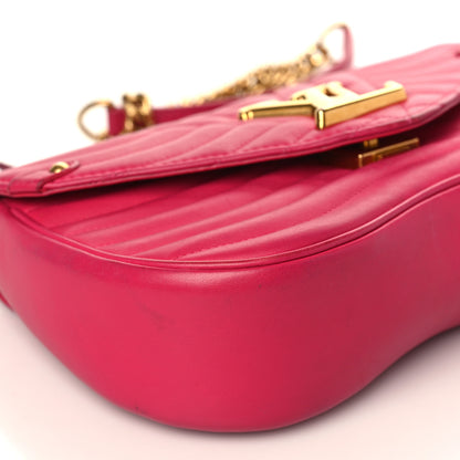 Louis Vuitton Calfskin New Wave Chain MM Rose Freesia 7 of 13