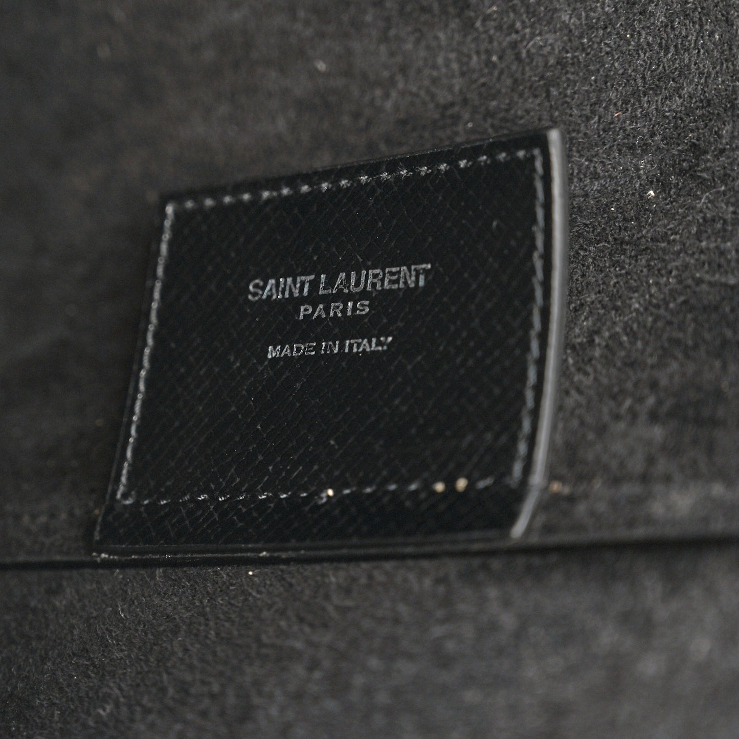 Grained Calfskin Large Shopping Tote Warm Taupe Black