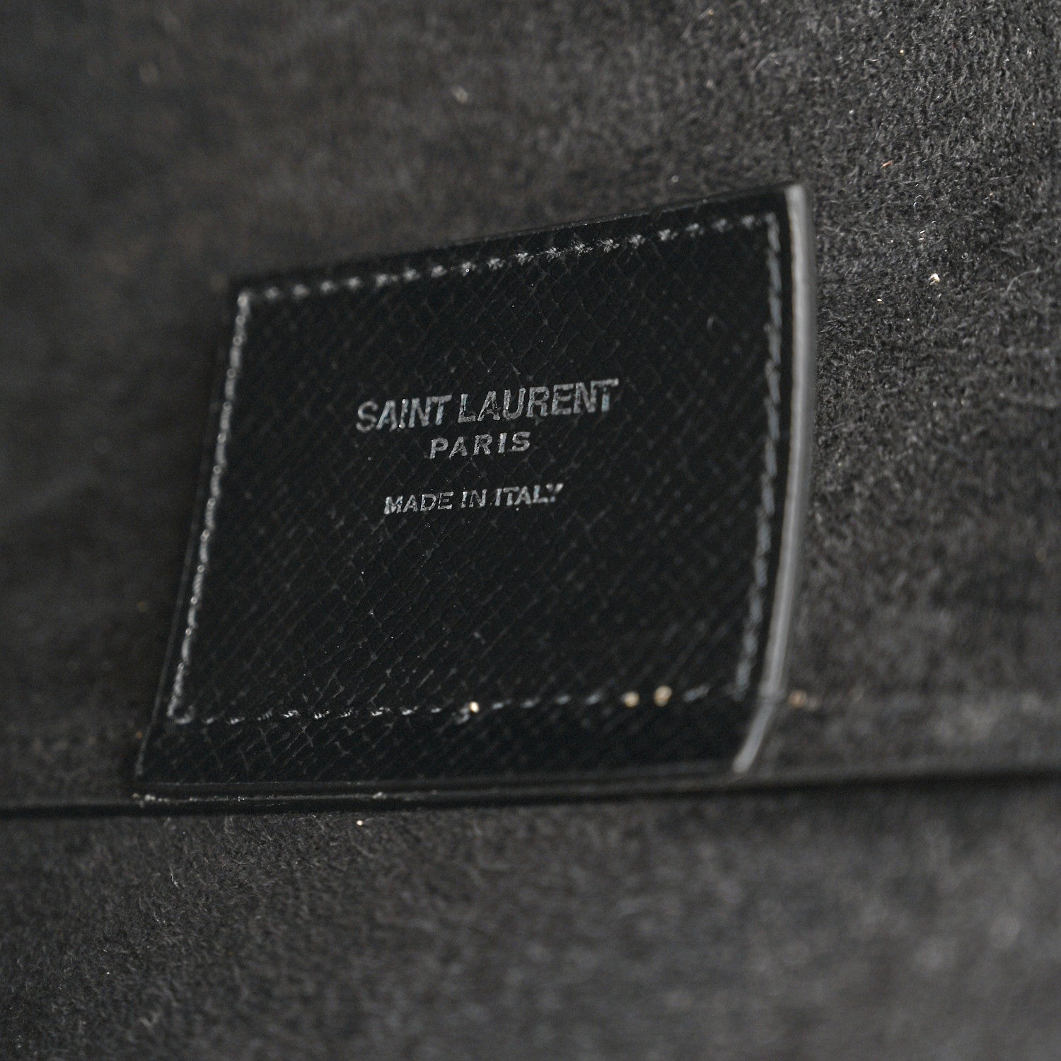 Saint Laurent Grained Calfskin Large Shopping Tote Warm Taupe Black 8 of 12