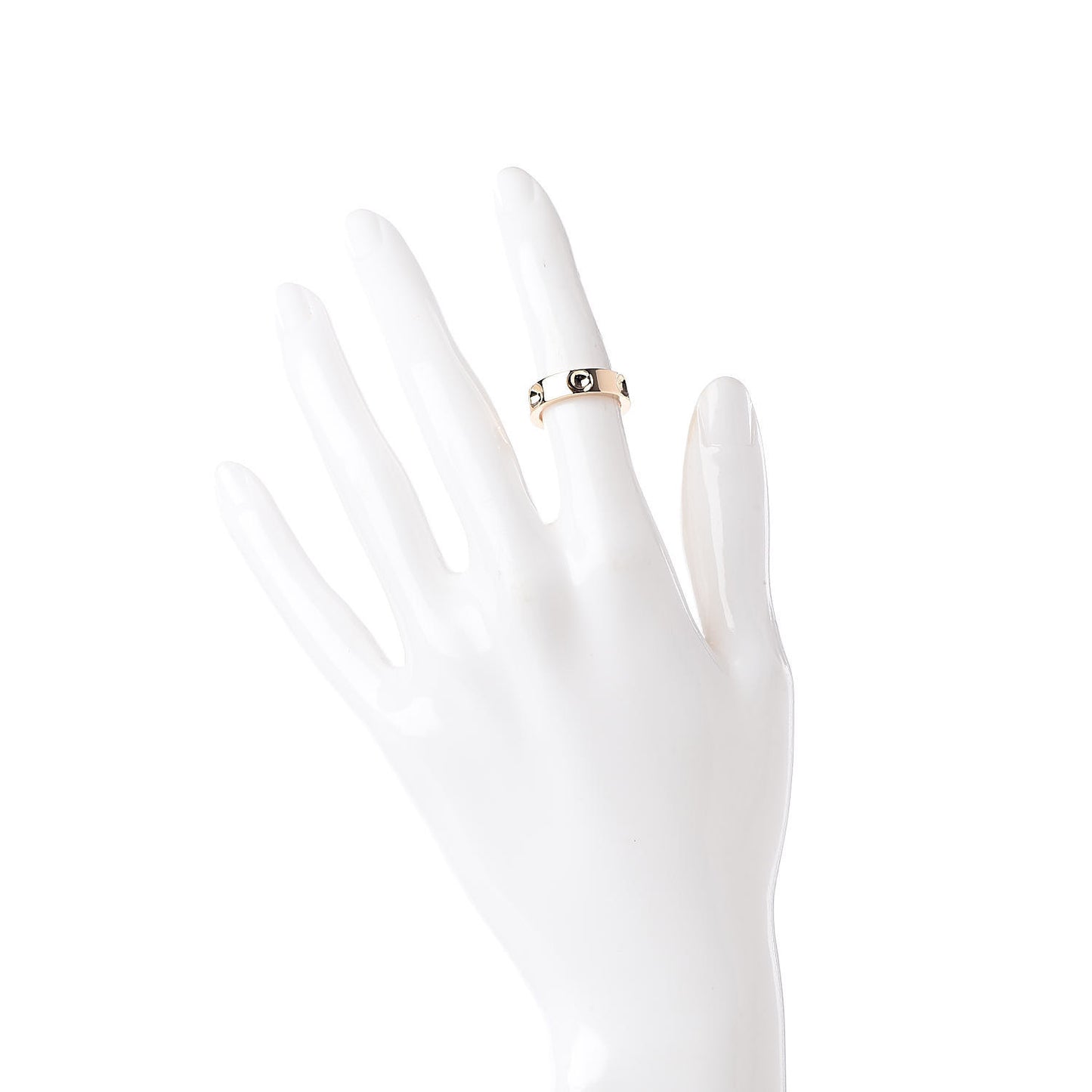 18K Yellow Gold Empreinte Ring 47 4