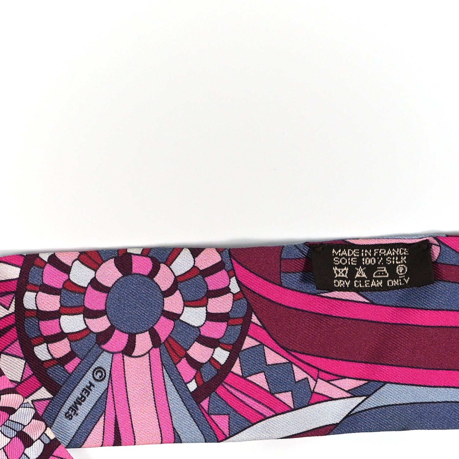Hermes Silk Les Flots Du Cheval Twilly 3 of 3