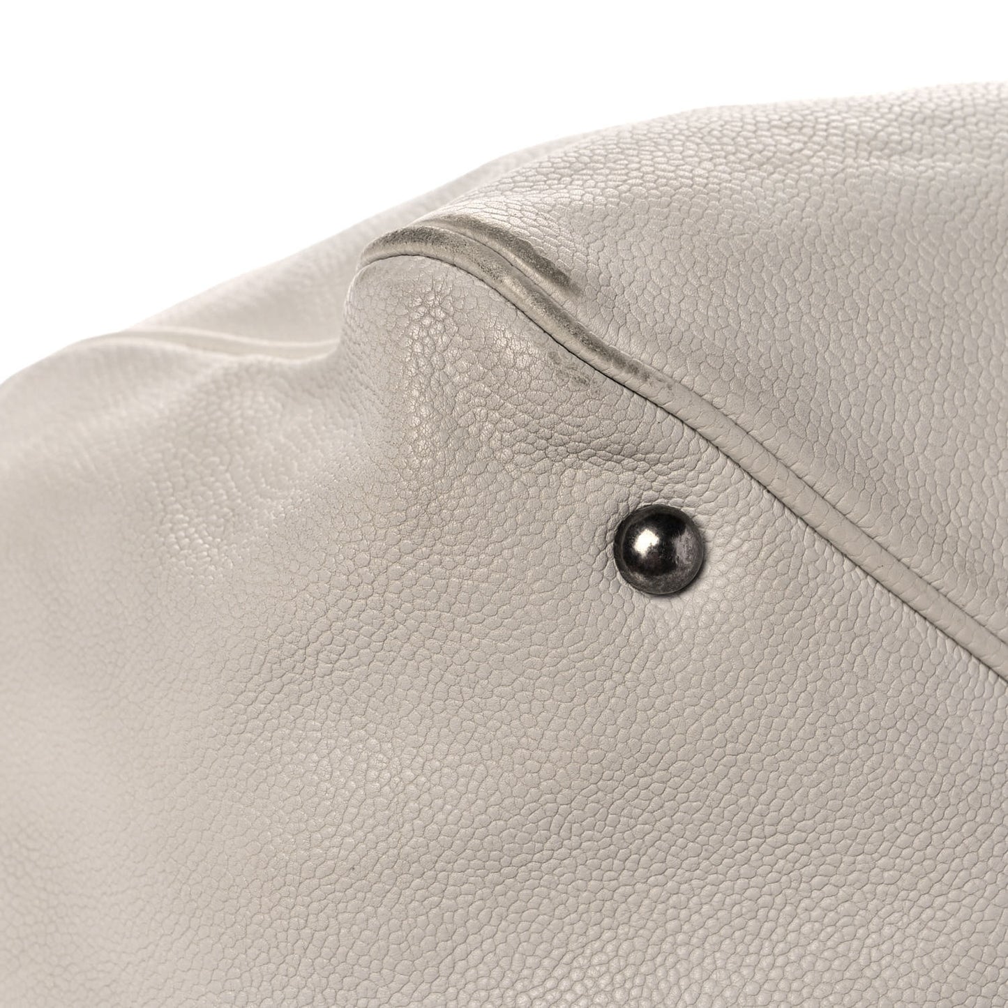 Caviar Timeless CC Shopping Tote White