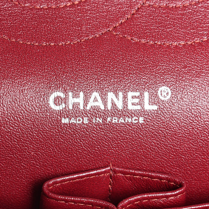 Chanel Patent Quilted Jumbo Double Flap Red 6 of 12
