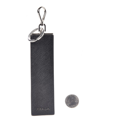 Prada Saffiano Logo Trick Key Ring 2 of 5