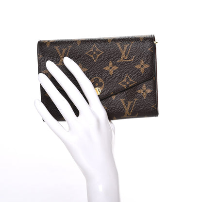Louis Vuitton Monogram Sarah Compact Wallet 2 of 8