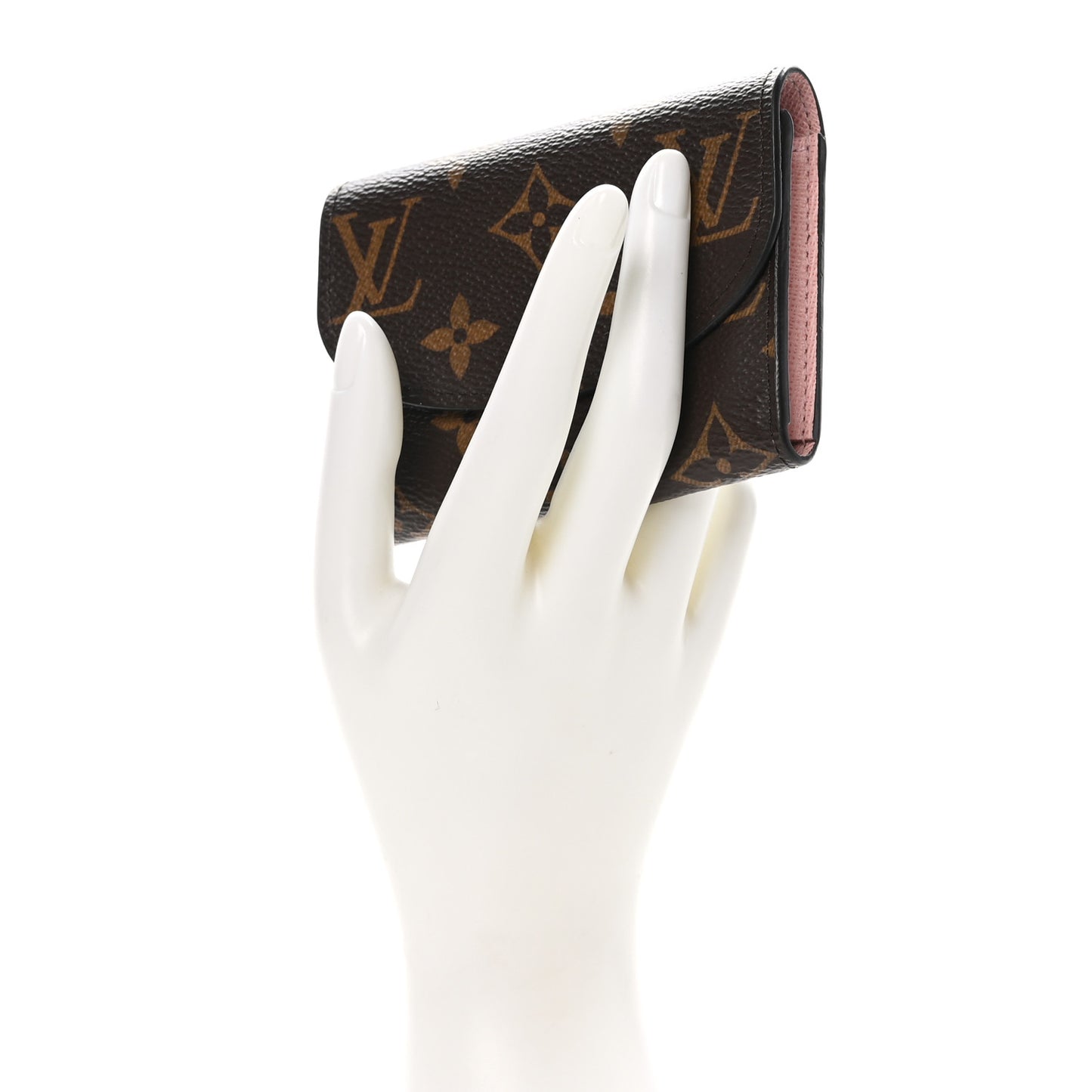 Monogram Rosalie Coin Purse Rose Ballerine