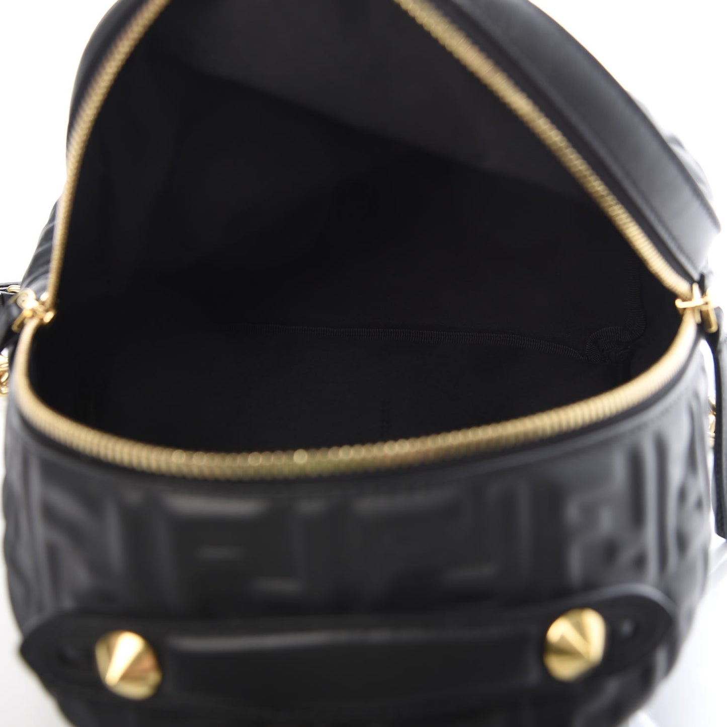 Nappa FF 1974 Embossed Mini Backpack Black