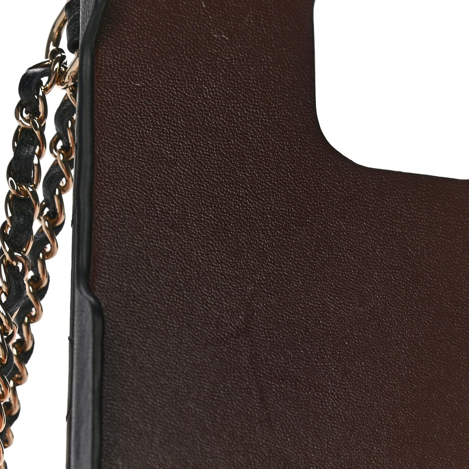 Chanel Lambskin Quilted iPhone XII Max Case With Chain Black 9 of 11