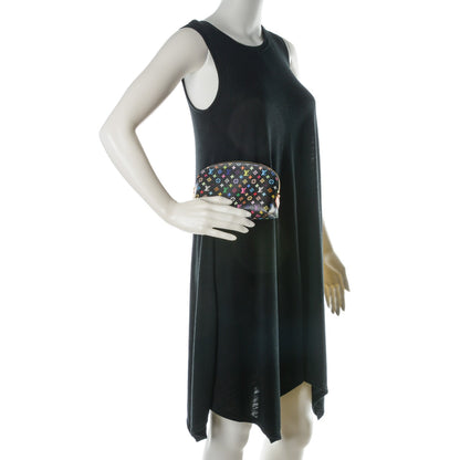 Louis Vuitton Monogram Multicolor Cosmetic Pouch Black Grenade 2 of 7