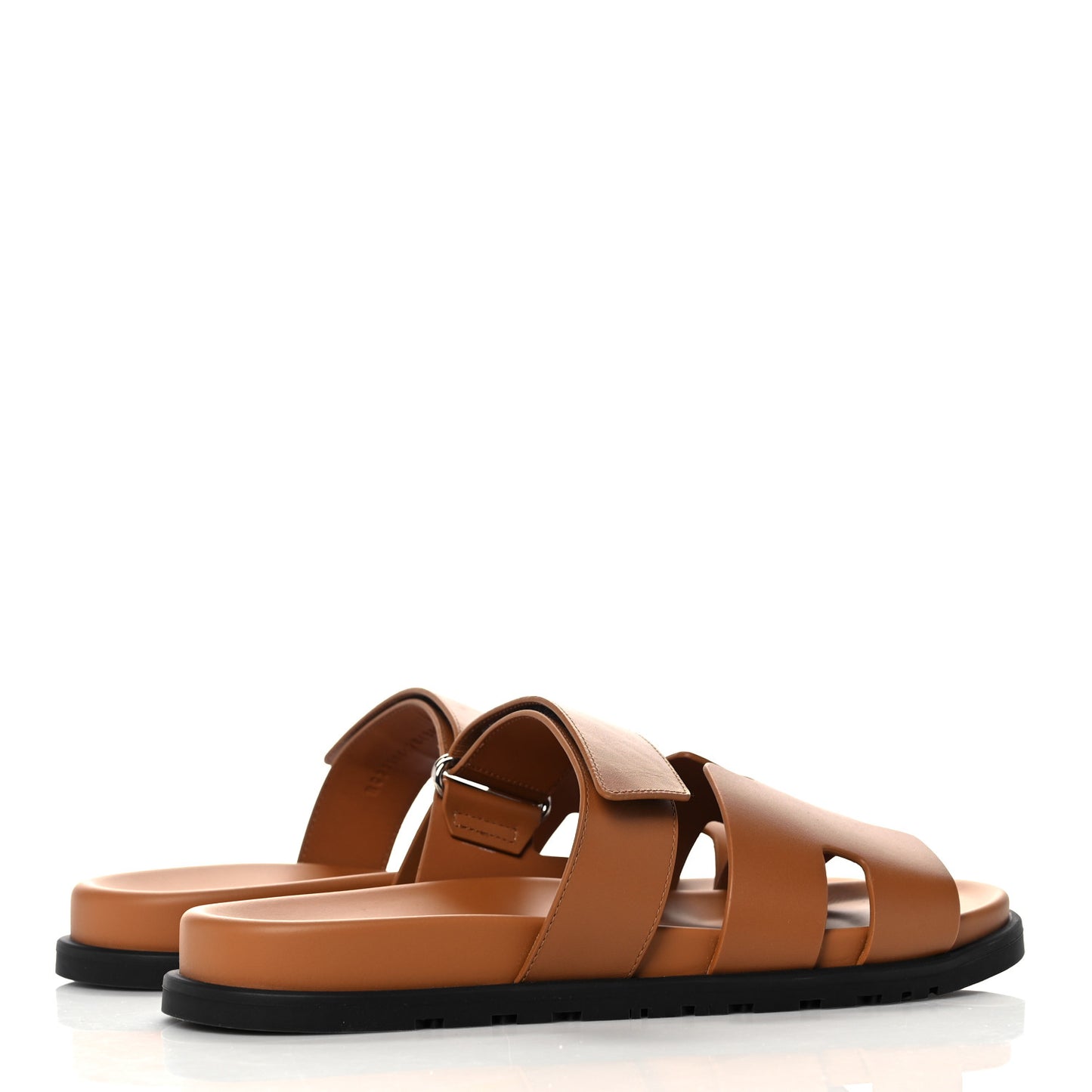 Calfskin Mens Chypre Sandals 43 Gold