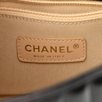 Chanel Patent Vertical Quilt Maharaja Express Flap Black 6 of 11