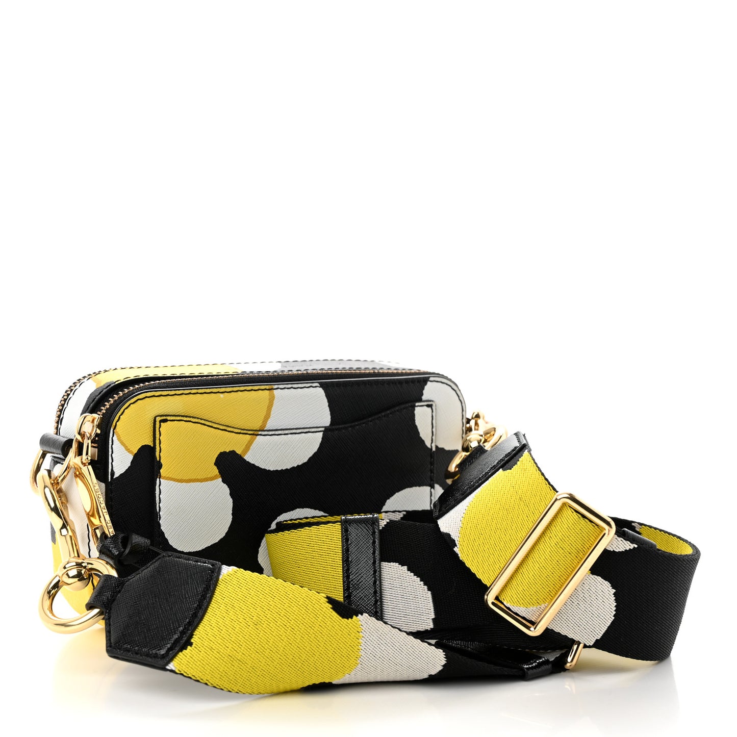 Saffiano Snapshot Daisy Camera Bag Black Multicolor