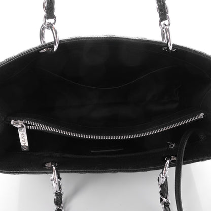 Chanel Caviar Quilted Grand Shopping Tote GST Black 5 of 7