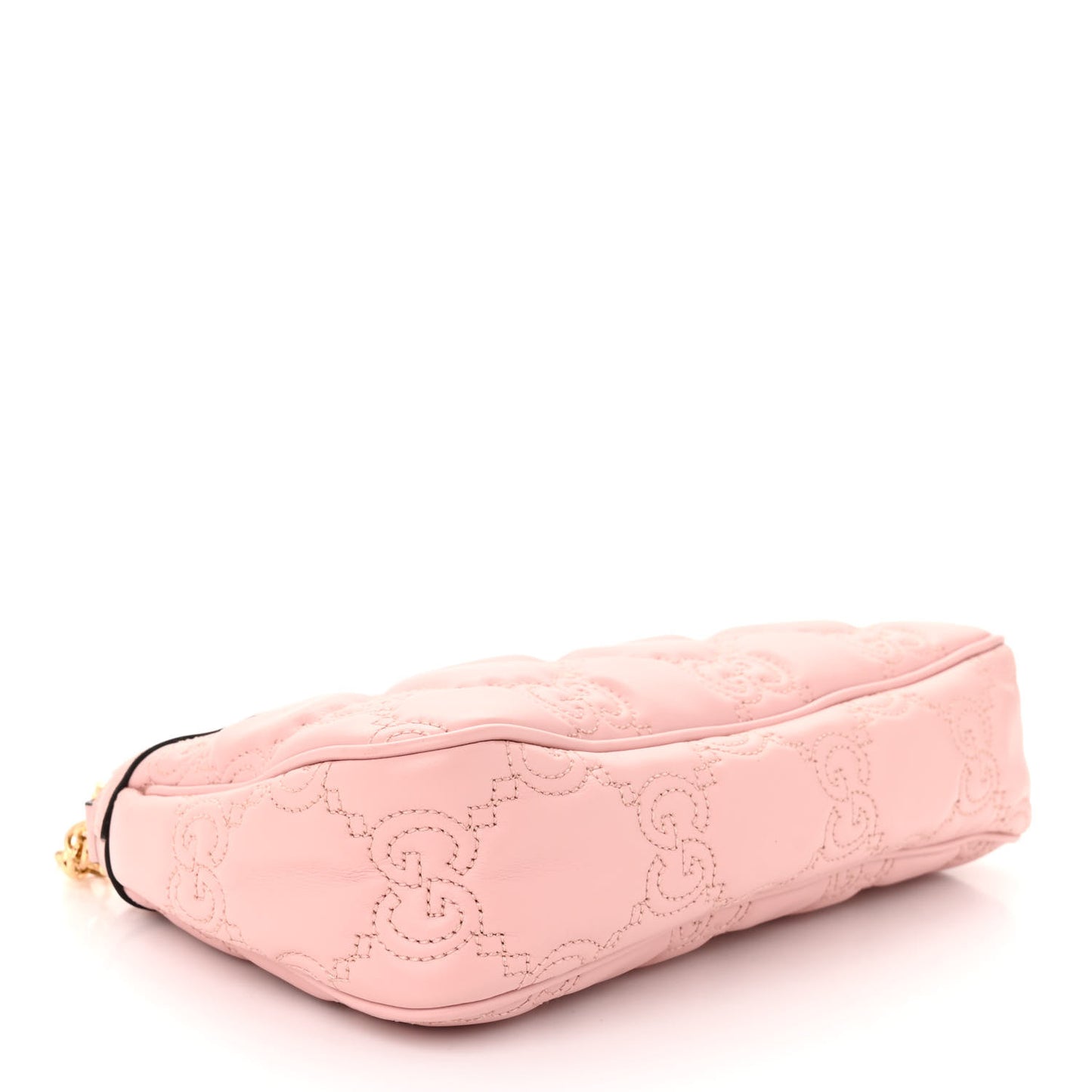 Calfskin GG Matelasse Chain Handbag Perfect Pink Natural