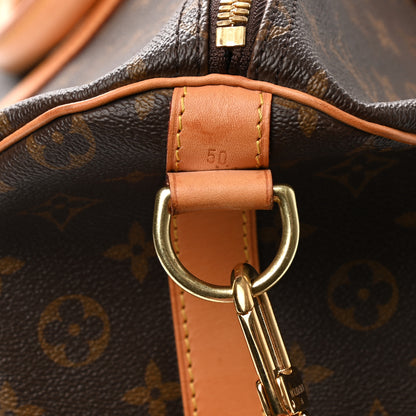 Louis Vuitton Monogram Keepall Bandouliere 50 8 of 13