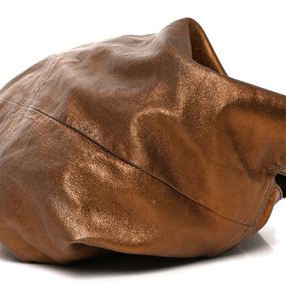 Loewe Metallic Nappa Aire Shoulder Bag Bronce 9 of 9