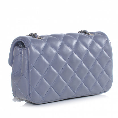 Chanel Lambskin Quilted Extra Mini Flap Lavender 3 of 9