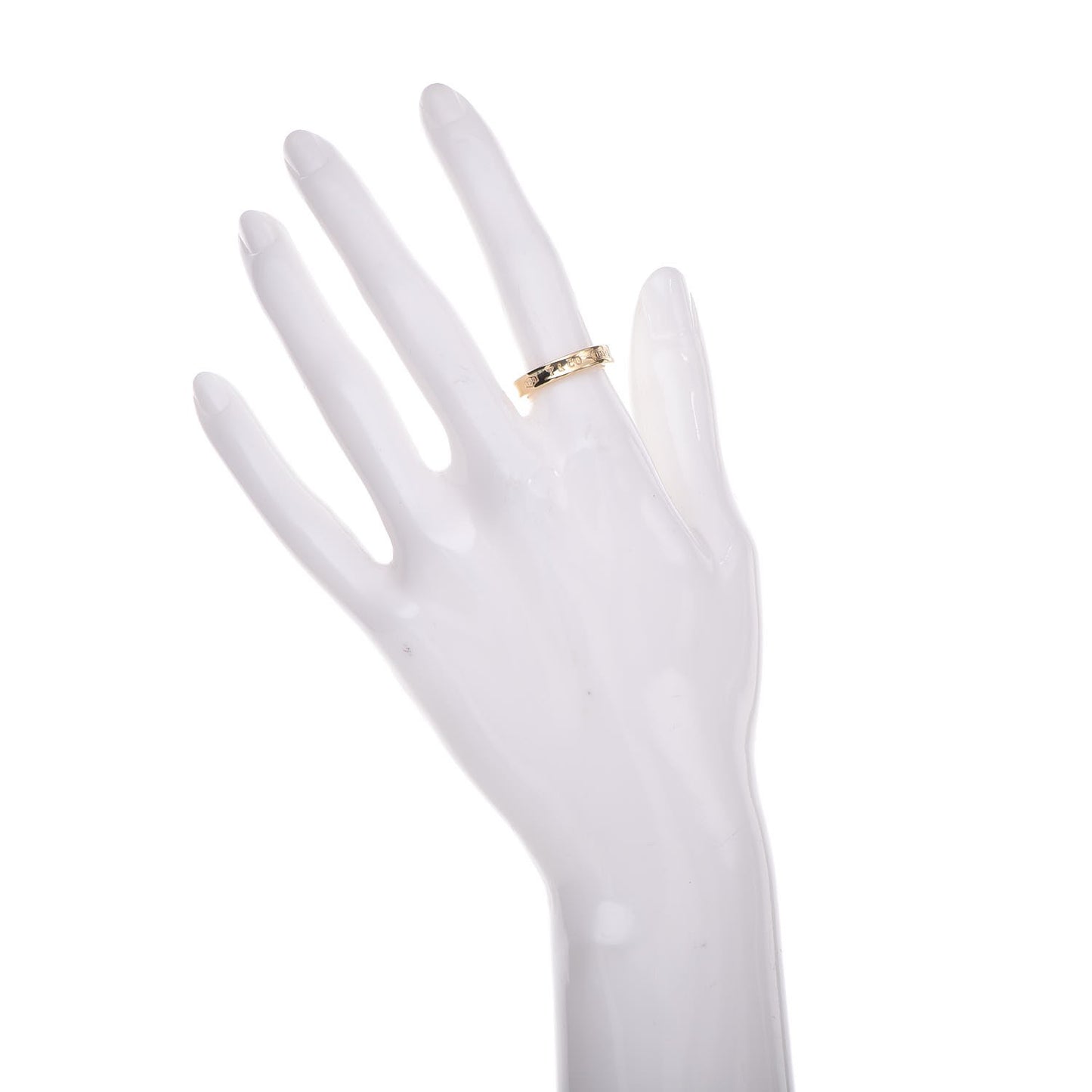 18K Yellow Gold Narrow 1837 Ring 52 6