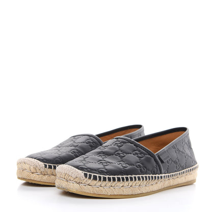 Gucci Guccissima Signature Espadrilles 37 Black 3 of 11