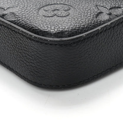Louis Vuitton Empreinte Pochette Felicie Chain Wallet Black 7 of 10